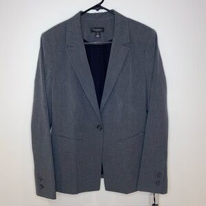 NWT Halogen Suit Blazer Grey‎ Woman’s Size 14